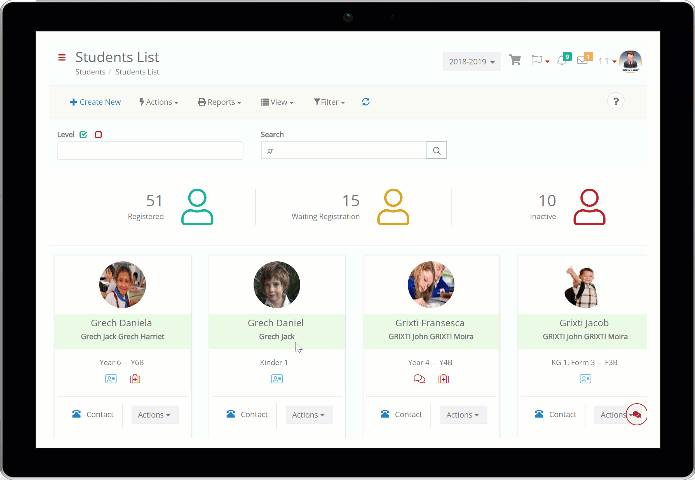 Contacts Detailed Cards & Family Management Contacts Detailed Cards & Family Management