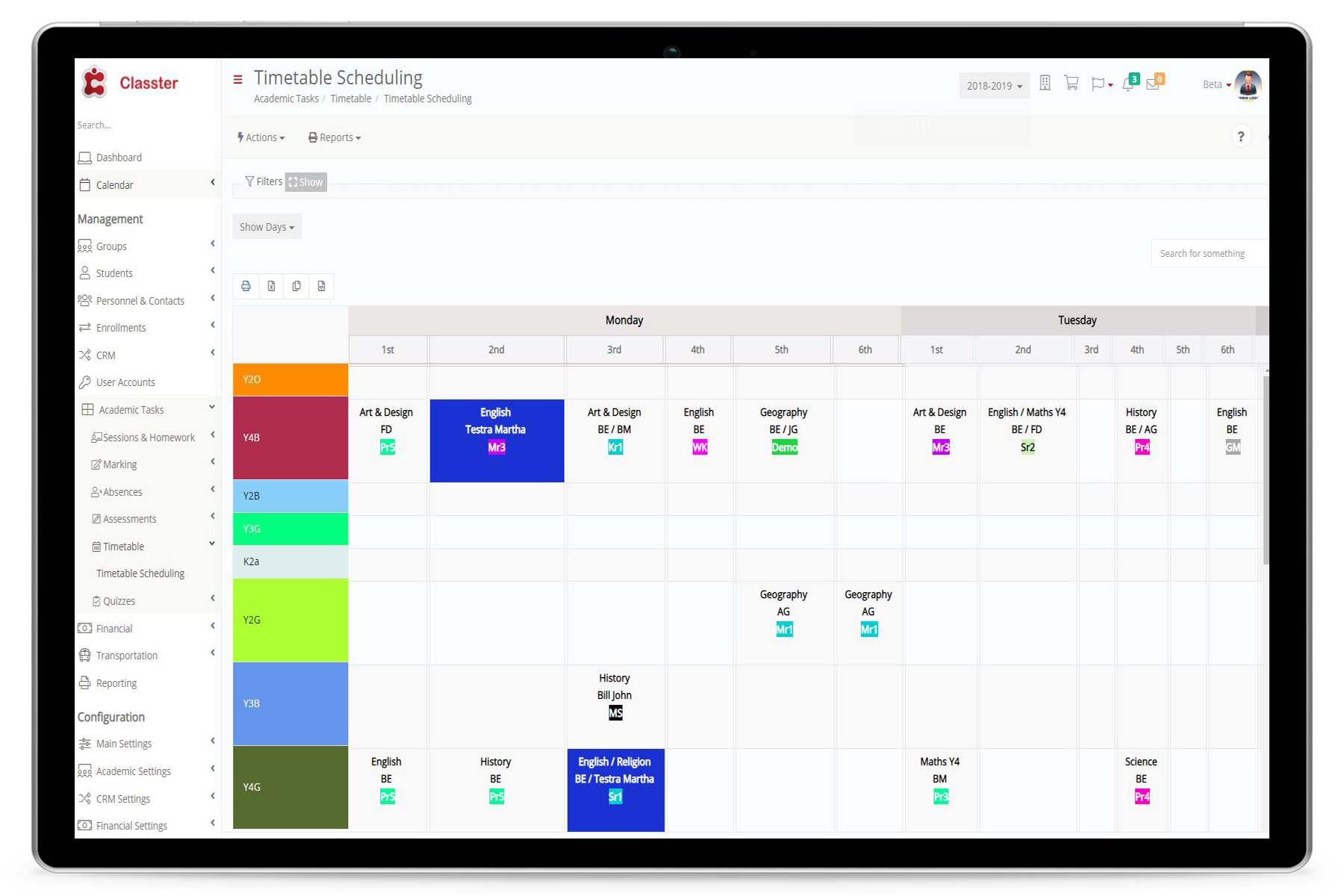 Classter School Timetable Software Classter All in one School classter-school-timetable-software-classter-all-in-one-school