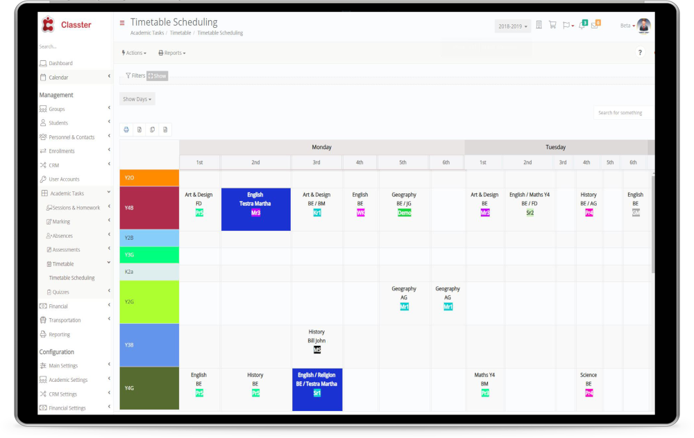 Classter School Timetable Software Classter All in one School classter-school-timetable-software-classter-all-in-one-school