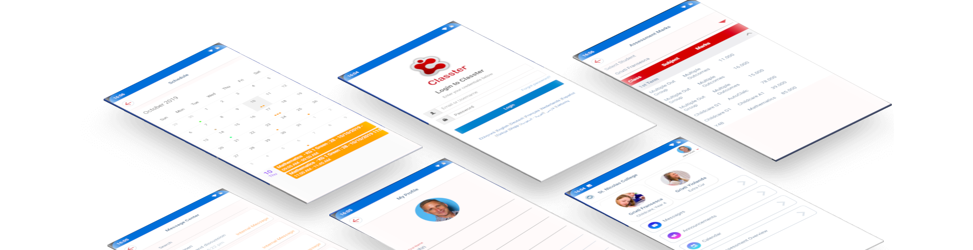classter-apps-screenshots classter mobile apps screenshots