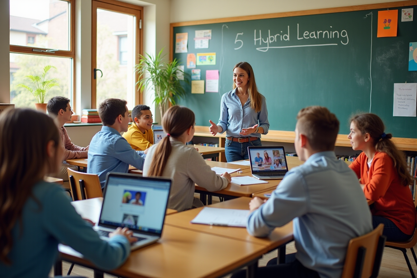 Best Practices for Implementing a Hybrid Learning Model in Schools
